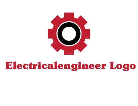 Letter o inside the gear logo
