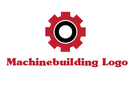 Letter o inside the gear logo