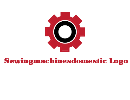 Letter o inside the gear logo