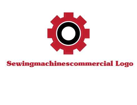 Letter o inside the gear logo