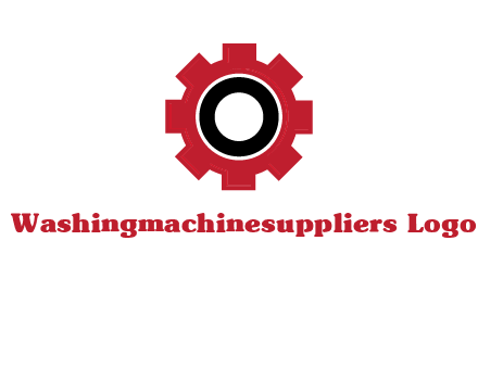 Letter o inside the gear logo