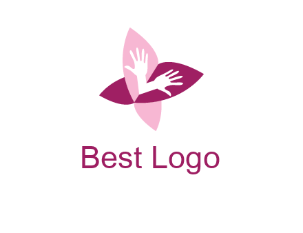 leafs is creating butterfly with hands symbol