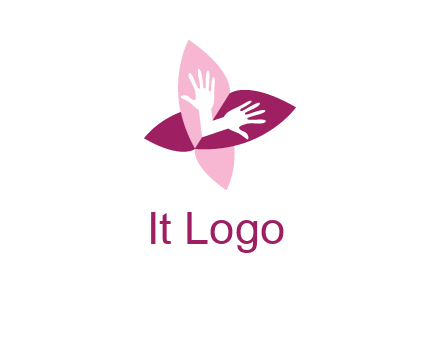 leafs is creating butterfly with hands symbol