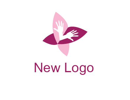 leafs is creating butterfly with hands symbol