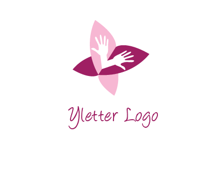 leafs is creating butterfly with hands symbol