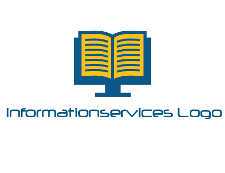 book over the monitor icon
