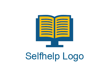 book over the monitor icon