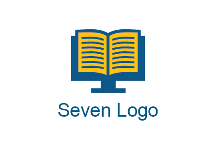 book over the monitor icon