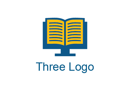 book over the monitor icon