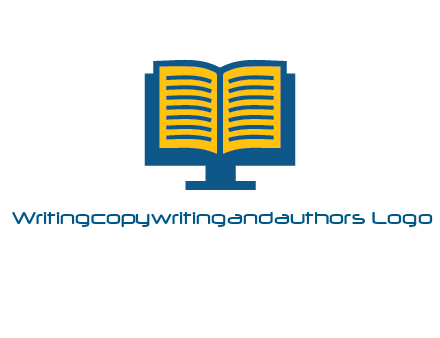 book over the monitor icon