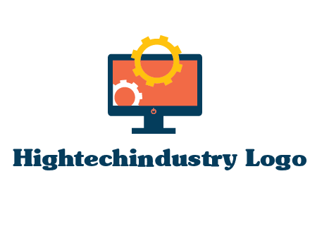 gears inside the monitor icon