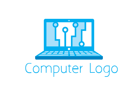 technology cables inside the laptop icon