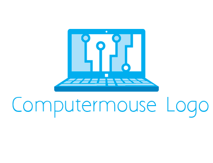 technology cables inside the laptop icon