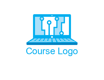 technology cables inside the laptop icon