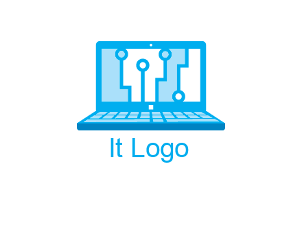 technology cables inside the laptop icon