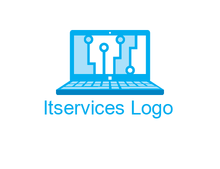 technology cables inside the laptop icon