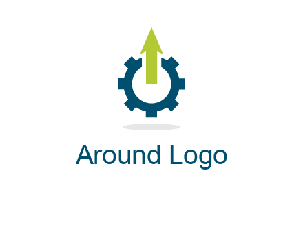 arrow coming out of a gear icon