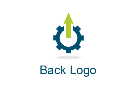 arrow coming out of a gear icon