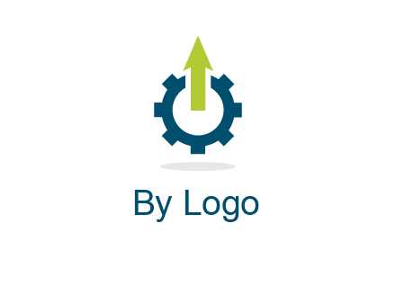 arrow coming out of a gear icon