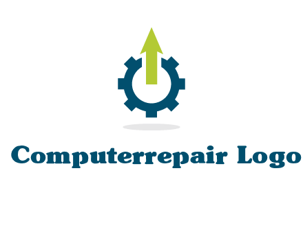 arrow coming out of a gear icon