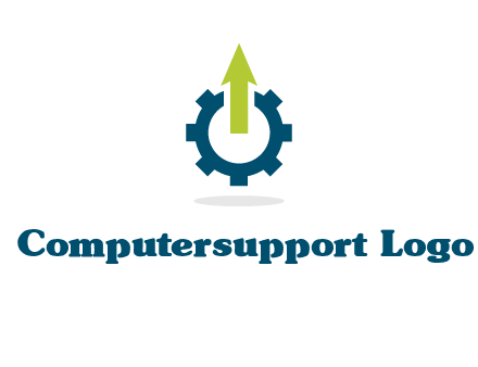 arrow coming out of a gear icon