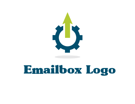 arrow coming out of a gear icon