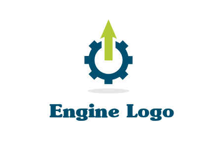 arrow coming out of a gear icon