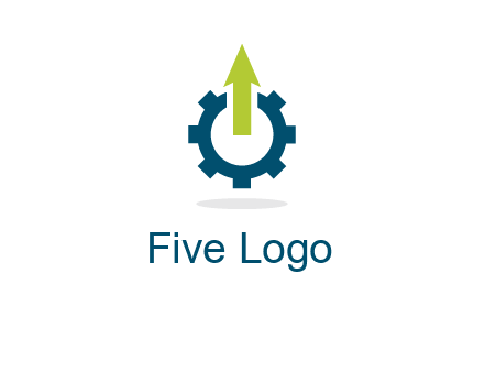 arrow coming out of a gear icon
