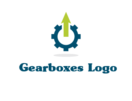 arrow coming out of a gear icon