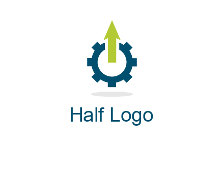 arrow coming out of a gear icon