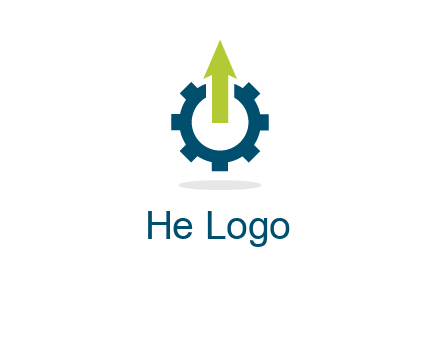 arrow coming out of a gear icon
