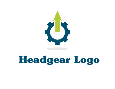 arrow coming out of a gear icon