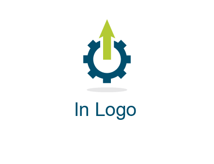 arrow coming out of a gear icon