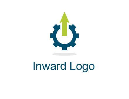 arrow coming out of a gear icon
