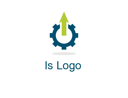 arrow coming out of a gear icon