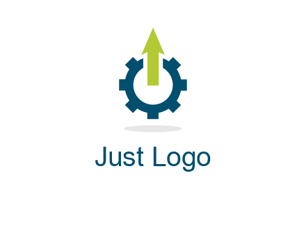 arrow coming out of a gear icon