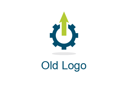 arrow coming out of a gear icon
