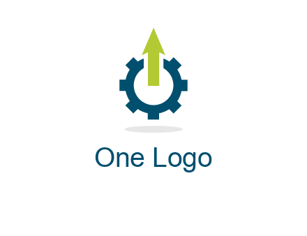 arrow coming out of a gear icon