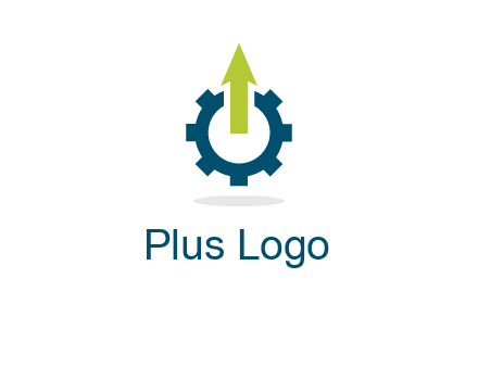 arrow coming out of a gear icon
