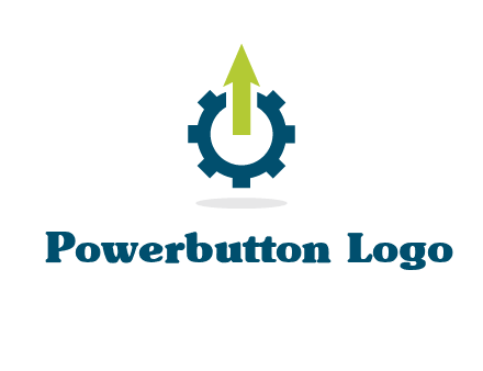 arrow coming out of a gear icon