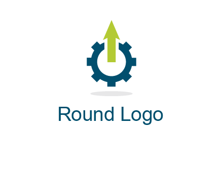 arrow coming out of a gear icon