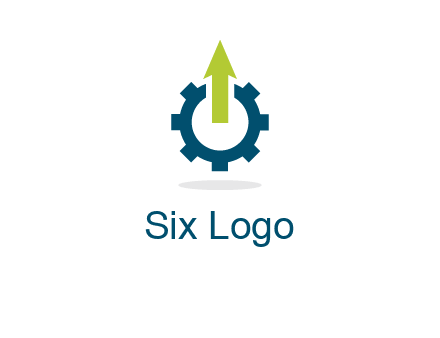 arrow coming out of a gear icon