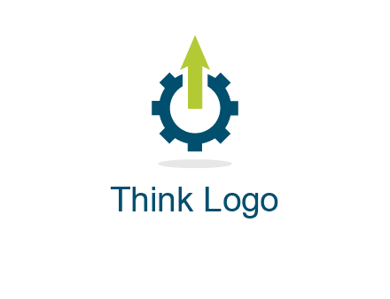 arrow coming out of a gear icon