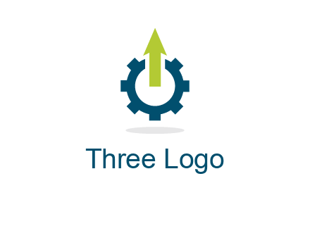 arrow coming out of a gear icon