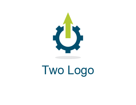 arrow coming out of a gear icon