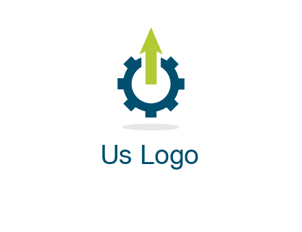 arrow coming out of a gear icon