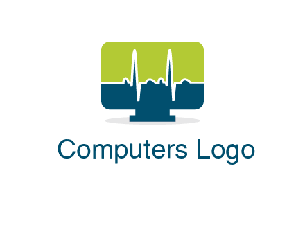 computer screen logo