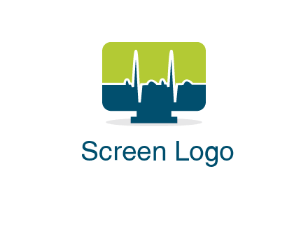 computer screen logo