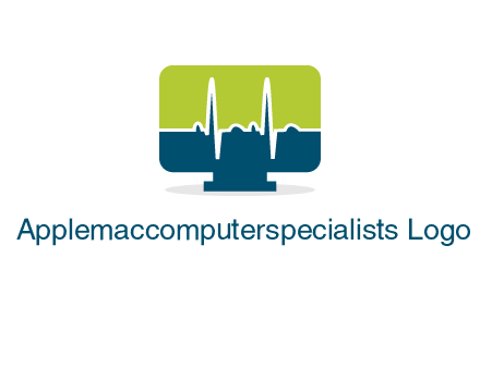 computer screen logo