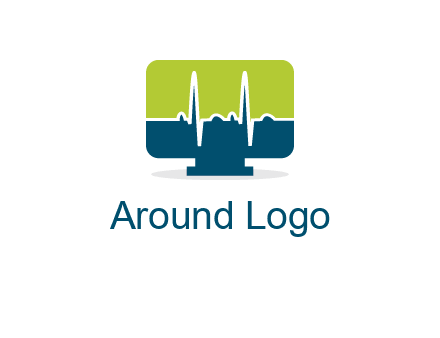 computer screen logo